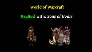 Wow: Guide - Sons Of Hodir To Exalted In 1 Hour - Youtube