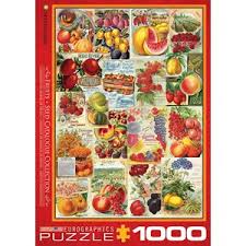 Fresh bright red strawberries in a wooden basket o. Jigsaw Puzzles Fruits Vegetables 1000 Pieces