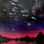 Meteor Shower at Dawn ~ PUBLIC