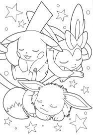 Most of the pokemon in pokemon let's go pikachu & eevee can be found in the wild. Pokescans Pokemon Coloring Pages Pokemon Coloring Sheets Pokemon Coloring