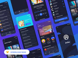 Podcast Dribbble Shot Dark Mode Copy 9 1x