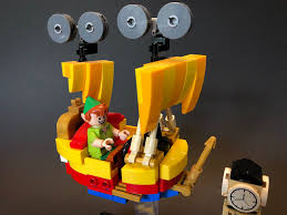 Peter Pan S Flight 1955 Lego Disney Cool Lego Creations Lego