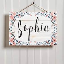 Maybe you would like to learn more about one of these? Artblox Artblox Wooden Name Sign Flowers Personalized Signs Custom Sign Wood Plaque