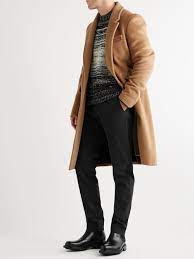 The choice of the sophisticated gentleman, the tailored overcoat is a winter staple. Camel Camel Hair Coat Mr P Mr Porter