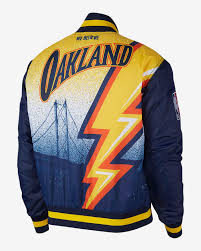 golden state warriors city edition courtside men s nike nba jacket nike il