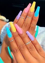 Having these acrylic nails matte done on your nails will surely turn you to an eyecatcher! 20 Cute And Stylish Summer Acrylic Nails Best Nail Art Designs 2020