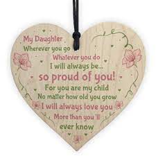 On this page, you'll find an extensive collection of happy birthday to my beautiful daughter. Red Ocean Daughter Birthday Card 16th 18th 21st Birthday Gift Daughter Gift For Her Wood Heart Buy Online In Qatar At Qatar Desertcart Com Productid 172047900