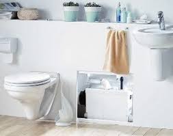 Homeplaza Abwasser Mit Kompakter Hebeanlage Fur Vorwandmontage Abtransportieren Kellerumbau Wc Hebeanlage Badezimmer Im Keller