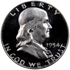 1954 50c Pf Franklin Half Dollars Ngc