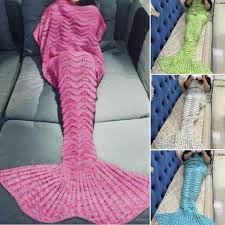 Best years have been specialising in making toys for over 10 years and claim to be the first people to introduce knitted dinosaurs to the world! Kid Knitted Mermaid Tail Blanket Handmade Crochet Mermaid Blanket Throw Bed Wrap Super Soft Buy At A Low Prices On Joom E Commerce Platform