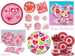 Make your valentine day memorable at home. Best Valentine S Day Party Plates Chic Heart Theme Party Decor Celebrate Partyideapros Com