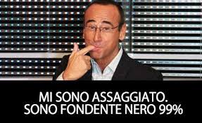 Bianca guaccero a 'detto fatto', parlando di carlo conti, citato nella 'superclassifica jon', rivela: Aiutiamo Carlo Conti A Passare Un Bianco Natale Nero No Conti Facebook