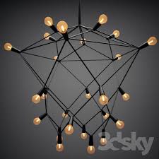 3d Models Ceiling Light Orbit Chandelier Potolochnyj Svetilnik Potolok Lyustra