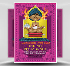 Non profit food business flyers sample food flyers design. Indian Restaurant Flyer Template Flyerheroes