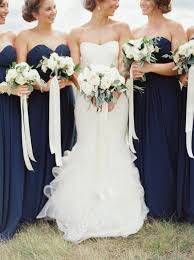 Social Hour Navy Bridesmaid Dresses Wedding Bridesmaids Navy Wedding Flowers