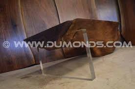 Customization options include finishes, reclaimed wood types, sizes, and base finishes. Wood Slab Coffee Tables Custom Wooden Coffee Tables