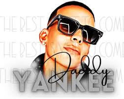 Daddy Yankee Black Digital Download PNG File