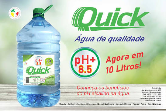 Garrafão de Água Mineral Quick 5L