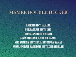 Mamee — which will assume control of khee san after the proposed share purchase and be obligated to make a mandatory general offer for the remaining shares it does not own — plans to keep the candy maker's listing status upon the completion of the mgo. Mamee Double Decker Amirah Binti A Jalal Norbazilah Binti Said Ppt Video Online Download