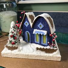 This template is free, but if you'd like to support my work please feel free to name your price! Christmas Notebook Tutorial Making Putz Bases From Greeting Cards