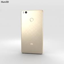 Xiaomi Mi 4s Gold 3D model ...