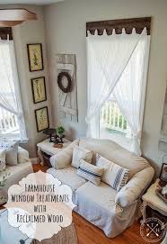 10 Easy Farmhouse Window Treatments Ideas Farmhousedecor Farmhousehomedesign Farm Window Treatments Living Room Farm House Living Room Curtains Living Room