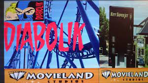 italiya new movieland studio diabolik invertigo boomerang kitt superje new rollercoaste studio diabolik broadway shows
