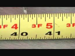 Follow these guidelines to help you in reading all of those little ruler marks. Tips On Reading A Tape Measure Youtube