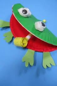 Fun frog crafts and frog actvities for kids to make during the spring and summer months. Tree Frog Art Project Art Gallery