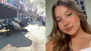 Tamiris Alves, de 18 anos, sobrinha do prefeito Ismael Batista, e Alan  Rodrigues morrem em acidente na Avenida Brasil, em Maringá