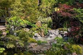 Togenkyo A Paradise On Earth Artisan Garden At The Rhs Chelsea Flower Show 2014 Rhs Gardening Chelsea Flower Chelsea Garden Japanese Moss Garden