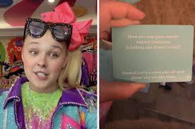 Jojo siwa addresses controversy over inappropriate board game. Jojo Siwa Apologized For Selling An Inappropriate Card Game To Kids