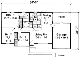 You will discover many styles in our 3 bedroom, 2 bathroom house plan collection including modern. 3 Bedroom 2 Bathroom Double Garage House Plans Novocom Top