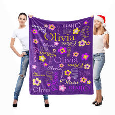 Personalized 16 photo collage fleece blanket. Buy Custom Blankets With Name Personalized Blanket With Names Customized Name Blanket As Birthday Gifts For Baby Kids Family Friends 40x50inch Online In Turkey B08y6y5v4d