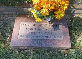 Claire Marie McCarter Sublett (1959-1998)