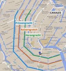 2489x4890 / 5,11 mb go to map. Mapa Principales Canales Amsterdam Amsterdam Holanda Mapas