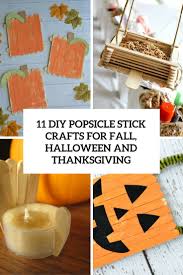 Cut out some eyes, a nose, and a flower for the hat. 11 Diy Popsicle Stick Crafts For Holidays Shelterness
