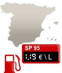 ﻿ prix moyen de l'essence. 18 Espagne 1 19 Euro Litre