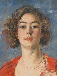Augustus John OM RA (1878-1961) "Poppet" Oil