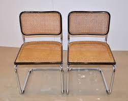 Marcel breuer cesca chairs be seated comfortably premium quality material quality workmanship the best in classic designs 20 years on the internet. Iconic Marcel Breuer Cesca Chairs In Black At 1stdibs