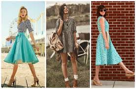 Retro Ladies Fashion Google Search Retro Inspired Dress Retro Fashion Women Modern Outfits