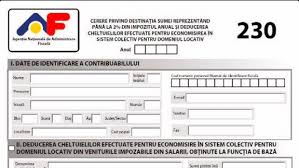 C su a se bifeaz de c tre contribuabilii care au efectuat cheltuieli n. 3 5 DeclaraÈia 230 AsociaÈia CulturalÄ Flower Power