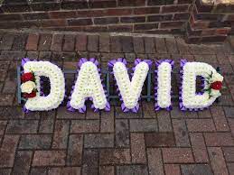 Wreaths, bouquets, plants, arrangements, our florists are there to help you to express your deepest sympathy with funeral flowers. Name White Based Letters The Biggin Hill Florist Westerham Kent