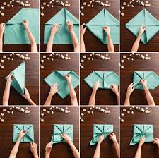Avoir de jolies serviettes de table a noel cest bien. Pliages De Serviettes Faciles Pour Une Table De Fete Inoubliable 10 Idees