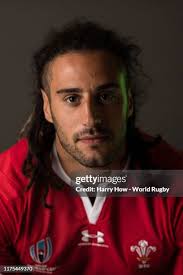Aaron Wainwright of Wales poses for a portrait during the Wales Rugby...  News Photo