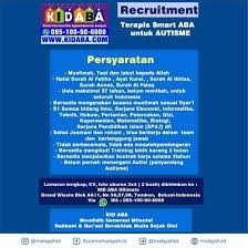 Dikutip dari instagram @rans.entertainment, ada sejumlah posisi yang dibutuhkan di rans entertainment. Loker Terapis Autisme Atmago