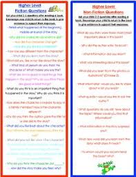 Help young children with discipline and separation anxiety and older students with motivation and focus. Parent Resource Fiction And Informational Questions To Ask Your Child