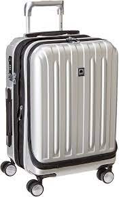 Annoncedécouvrez la sélection de bagages delsey sur galerieslafayette.com. Amazon Com Delsey Paris Titanium Hardside Expandable Luggage With Spinner Wheels Silver Carry On 19 Inch Suitcases