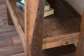 The most common wooden tv stand material is wood. Rustic Reclaimed Tv Stand Entertainment Center Presearth Spice Woodwaves