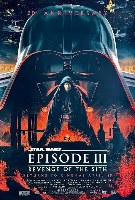 Original Star Wars: Episode III - Revenge of the Sith Movie Poster